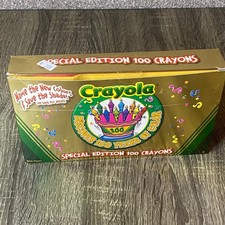 Crayola Special Edition 100 Years of Colors 100 Crayons Box 2003 Limited Edition