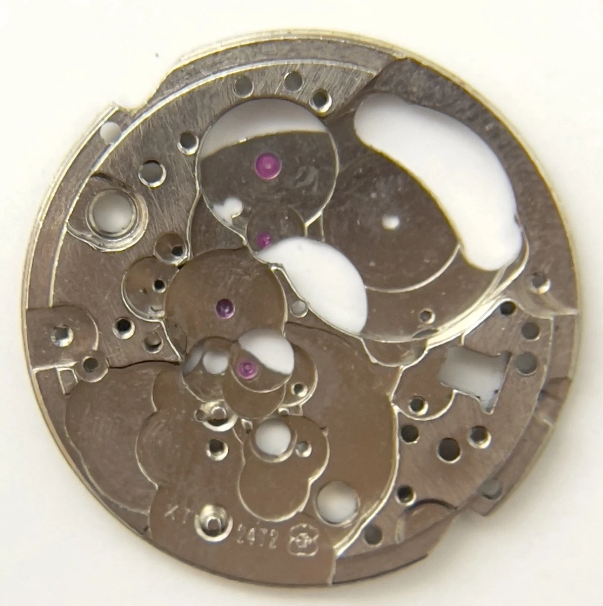 Lot De Pièces Détachées Pour Mouvement De Montre ETA 2472 - Suisse - Occasion