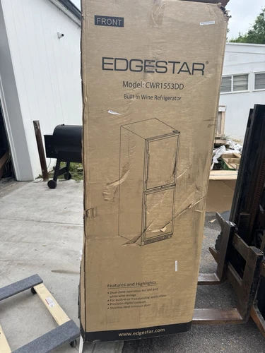EdgeStar CWR1553DD 142 Bottle 24" Built-In or - Stainless Steel - Picture 2 of 7