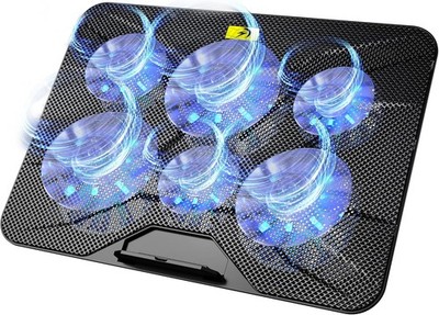 AICHESON Laptop Cooling Pad with 6 High-Speed Fans, Computer Cooler 7... 