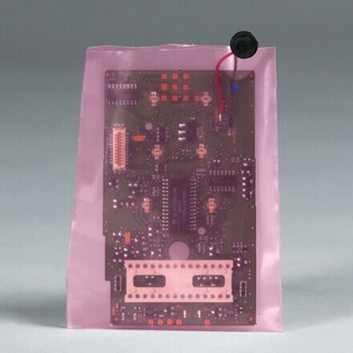 Bolsas de plástico abiertas planas antiestáticas de 3 x 4" rosa 4 mil bolsas de plástico paquete de 1000/ - Imagen 1 de 1