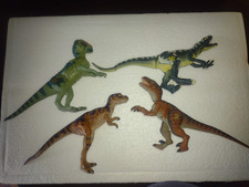 Jurassic Park Dinosaur lot of 4 from 1997