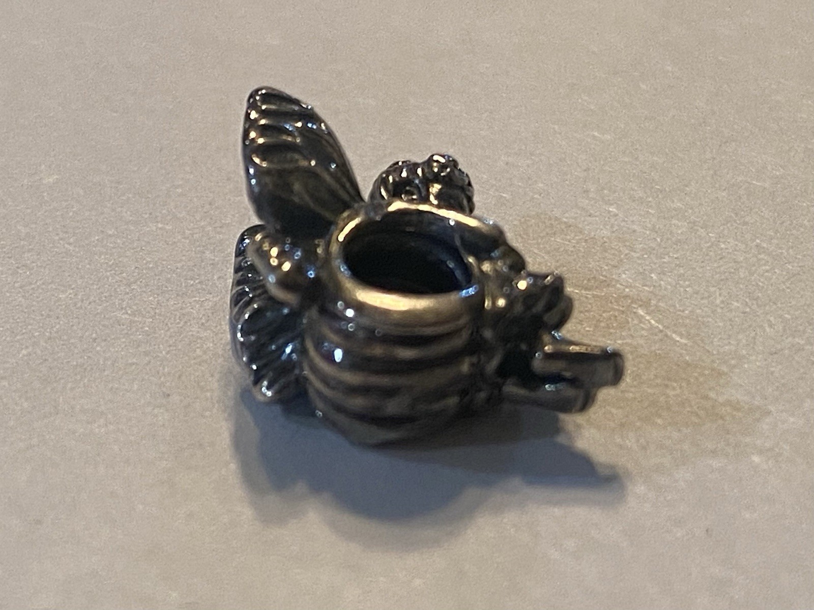 Pandora Retired Sitting Pixie Charm Sterling Silv… - image 3