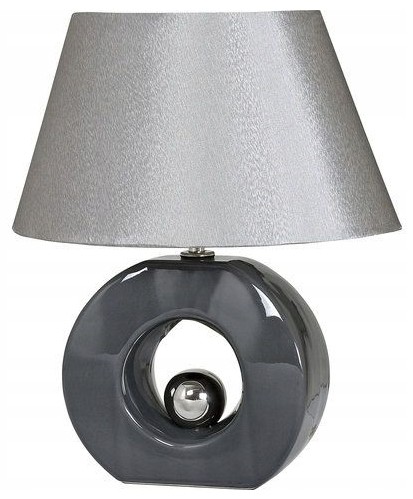MIGUEL GREY BEDSIDE LAMP 1X E27/ 25W IP20 5087