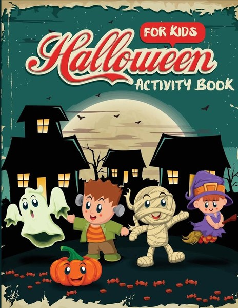 Dylanna Press | Halloween Activity Book For Kids | Taschenbuch | Englisch (2018)-image
