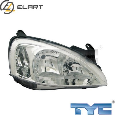 Scheinwerfer 20-6065-25-2 für Opel Corsa/Schrägheck/Van Combo/Tour/Kasten/Karosserie/Großraumlimousine 1,7L
