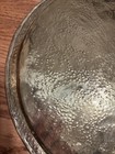 12 Inch Antique Middle Eastern Engraved Brass Tray — photo 8