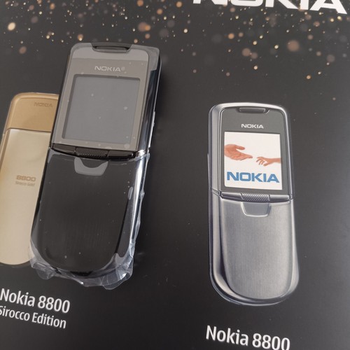 RARE GENUINE NOKIA 8800 CLASSIC BLACK UNLOCKED GSM MOBILE PHONE Made in Germany - Picture 12 of 23