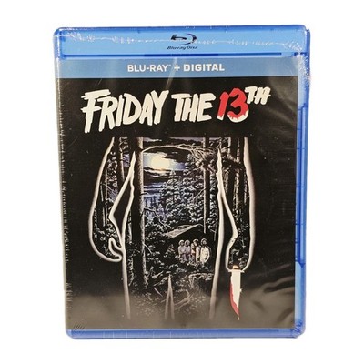 Friday the 13th Blu-ray + Digital 1980 Horror Slasher Classic New Sealed
