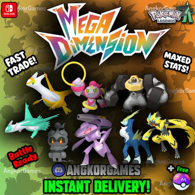   ANY POKEMON 6IV Shiny  Mega Dimension DLC  Legends ZA  Rayquaza Zeraora Hoopa
