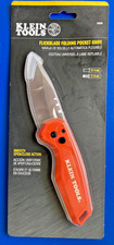 NEW POCKET KNIFE Klein Tools 44302 Folding FLICKBLADE Utility Knife CLIP PLAIN