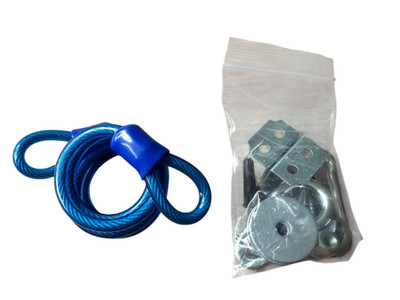 Dormont RDC48 4 Ft Restraining Device Cable Kit for Castered Appliances