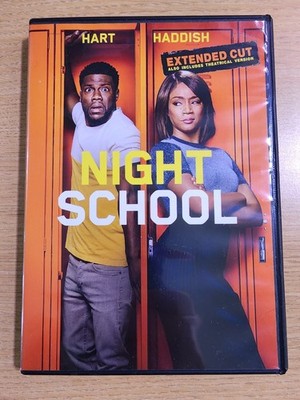 Night School (DVD, 2018, Extended Cut) Kevin Hart, Tiffany Haddish
