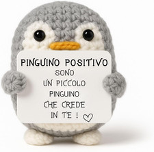 Pinguino Positivo© | Regalo Originale E Divertente | Idea Simpatica | Festa Bamb