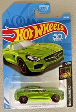 Hot Wheels 264/365 Nightburnerz 5/10 '15 Mercedes-AMG GT - Green 264/365