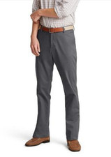Dockers Men Iron Free Stain Defender Slim Fit Khaki Pants Burma Grey Size 31X30