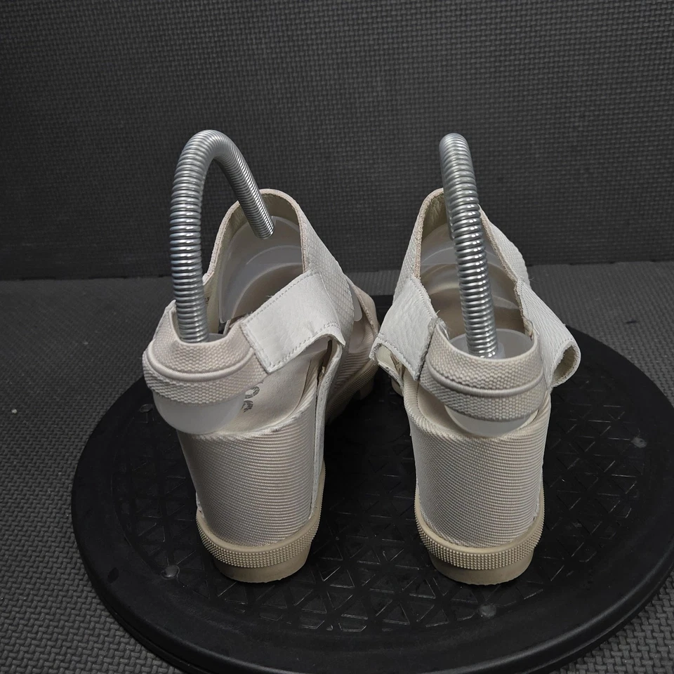 Босоножки Sorel на танкетке женские размер 7 белые с ремешком с открытым носком NL3557-125 - Изображение 4 из 4