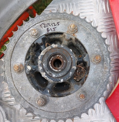 Yamaha Tzr125R Tzr 125 Hinterradnabe Kettenradträger 4HW 4HX 4FL gutes Lager.