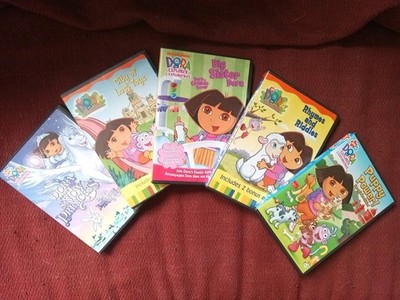 Dora the Explorer 5-DVDs - Nick Jr. Educational Adventures - Charity Sale TPMCF