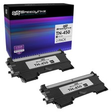 2pk For Brother TN450 TN420 High Yield Black Toner Cartridge MFC-7240 2270DW
