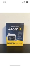 Audien Hearing  ATOM X -Rrchargeable OTC Hearing Aids New Box FREE SHIPPING
