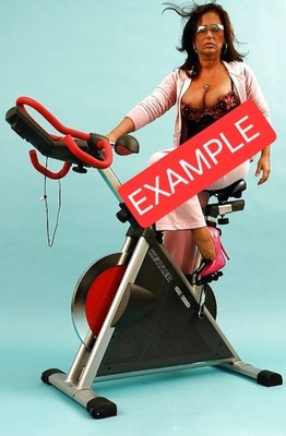 AKT VOLLBUSIG REIFE OMA MODEL 8 X 6 FOTODRUCK EROTIK KUNST DESSOUS FRAUEN RISIKON