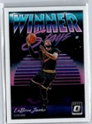 2018 Panini Donruss Basketball LeBron James #11 PSA 9