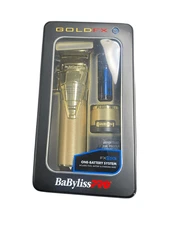 BaBylissPRO GoldFX Cordless Trimmer FXONE One Battery System Gold Professional