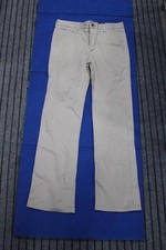 Chaps Boys Approved Schoolwear Khaki Pants Size 18 Regular Flat Front Beige