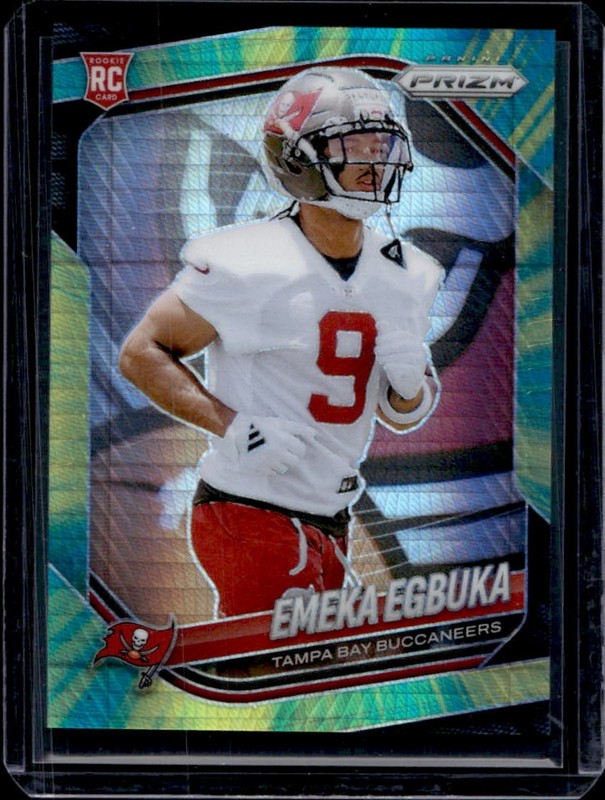 2025 Panini Prizm Emeka Egbuka RC Hyper Rookie #/200 Buccaneers