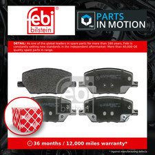 Brake Pads Set fits JEEP RENEGADE 1.6D Front 2014 on 55263113 52094174 Febi New