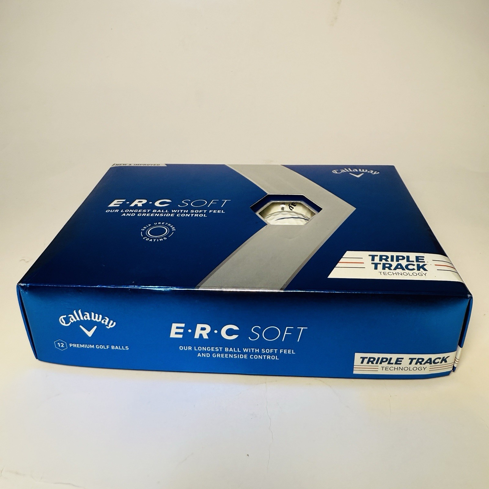 Callaway 2023 ERC Soft Triple Track Golf Balls, Men's, White