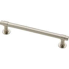 - Francisco Satin Nickel Cabinet Handles 5 Inch (5") Hole Center Pulls | Easy...