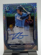 2026 Bowman Chrome Mega Mojo Refractor Auto Theo Gillen #BMA-TG Tampa Bay Rays