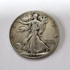 1944 Liberty Walking Half Dollar Circulated Halve Dollar 50 Cent Coin