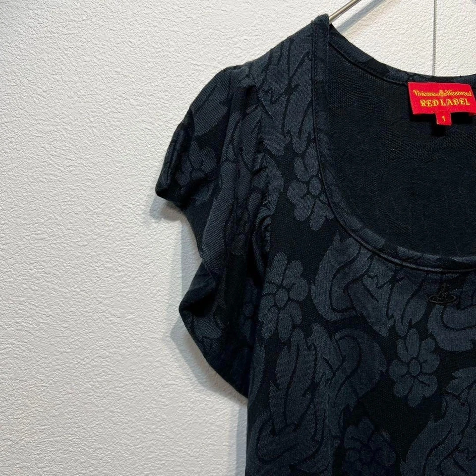 VIVIENNE WESTWOOD ETIQUETA ROJA Vestido Vintage Estampado Completo Volantes Foto 4 de 4