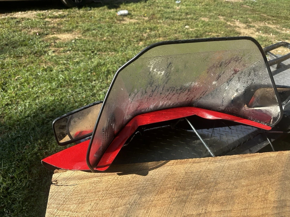 Parachoques delantero/trasero ATV y un Wendsheild para un Honda Rancher y más Foto 3 de 4