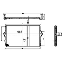 LadeluftküHler Mahle CI 518 000S FüR Volvo S80 I Xc70 Cross Country V70 II