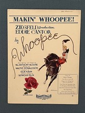 Eddie Cantor sheet music collection (4): Makin' Whoopee, Ladies Man, The Shiek Eddie Cantor sheet music collection (4): Makin' Whoopee, Ladies Man, The Shiek