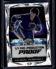 2024-25 Leaf Metal Pre-Production Proof Gilbert Perreault 1/1