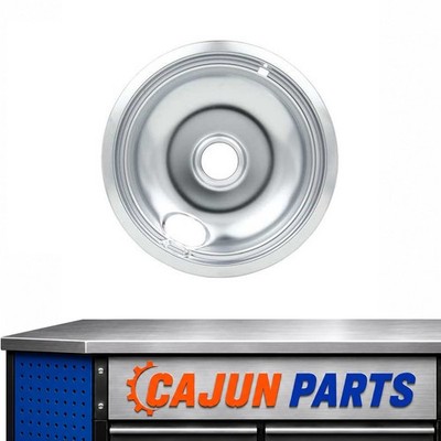 70105711-A For OEM Crosley Hardwick Cooktop 8'' Chrome Drip Bowl Part # Model