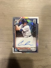 Carson Rucker 2024 Bowman Baseball #CPA-CR 1st Bowman Refractor Auto /499