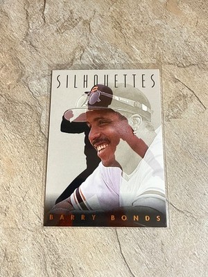 1993 Leaf Studio Barry Bonds Silhouettes Insert