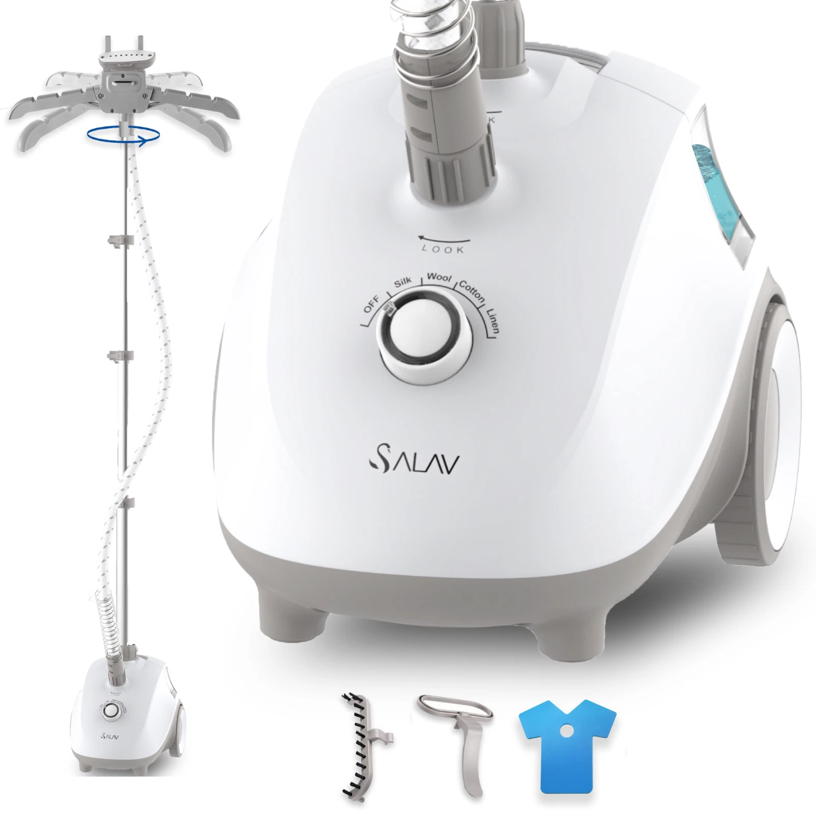 Refurbished Garment Steamer With 4 Steam Settings And Stainless Steel Nozzle