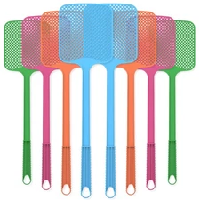 (8 Pack) Fly Swatters,Large Bug swatter That Work for Indoor and Outdoor