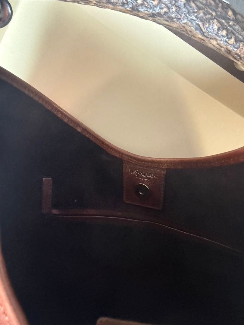 Yves Saint Laurent YSL Mombasa Shoulder Bag Used image 10