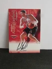1999-00 Skybox Premium Autographics Cal Bowdler Auto Atlanta Hawks