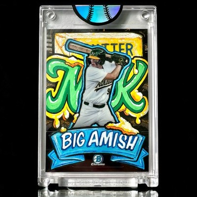 Nick Kurtz ROTY 2024 Bowman Draft Custom Painted RC Big Amish One Of A Kind Art