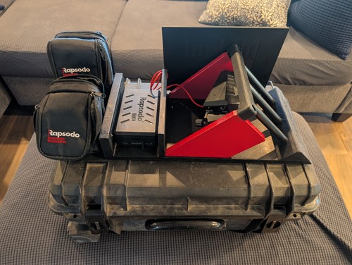 Rapsodo Hitting 2.0 Ball Flight Tracker with Rolling Case
