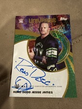 2025 Topps WWE Universe Road Dogg Jesse James Auto Green /99